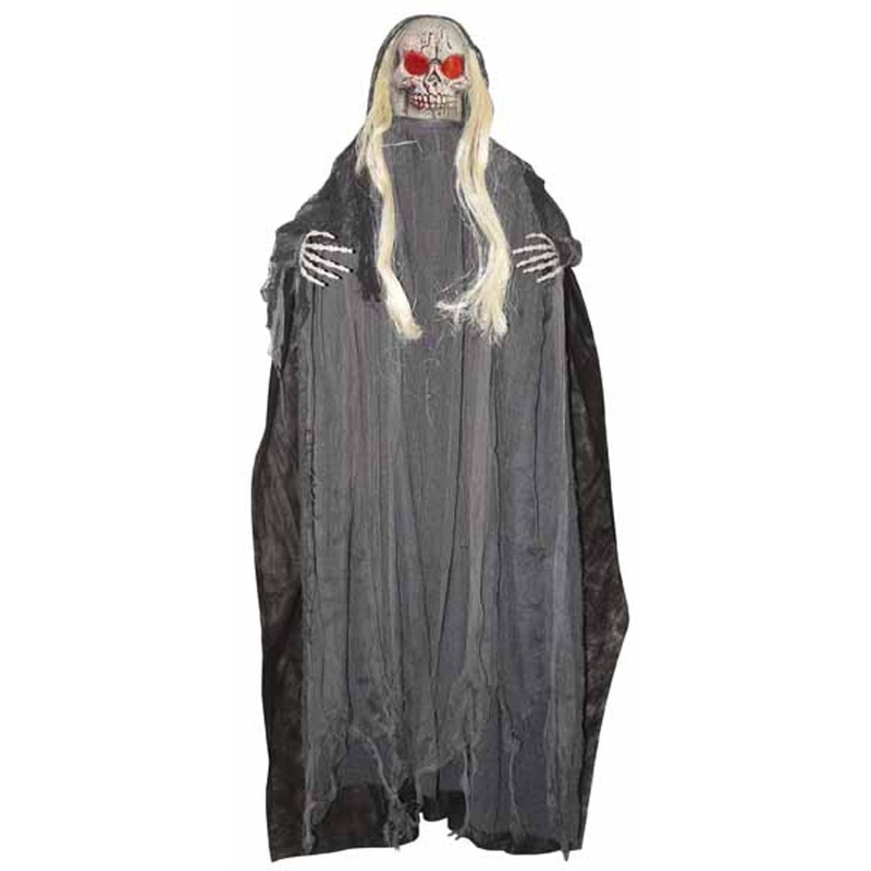 5Ft Long Hair Reaper Sonic - Scary Halloween Decoration
