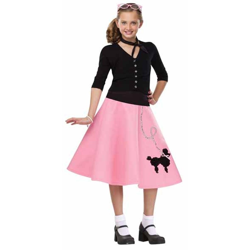Adorable Poodle Skirt For Sizes 4-6