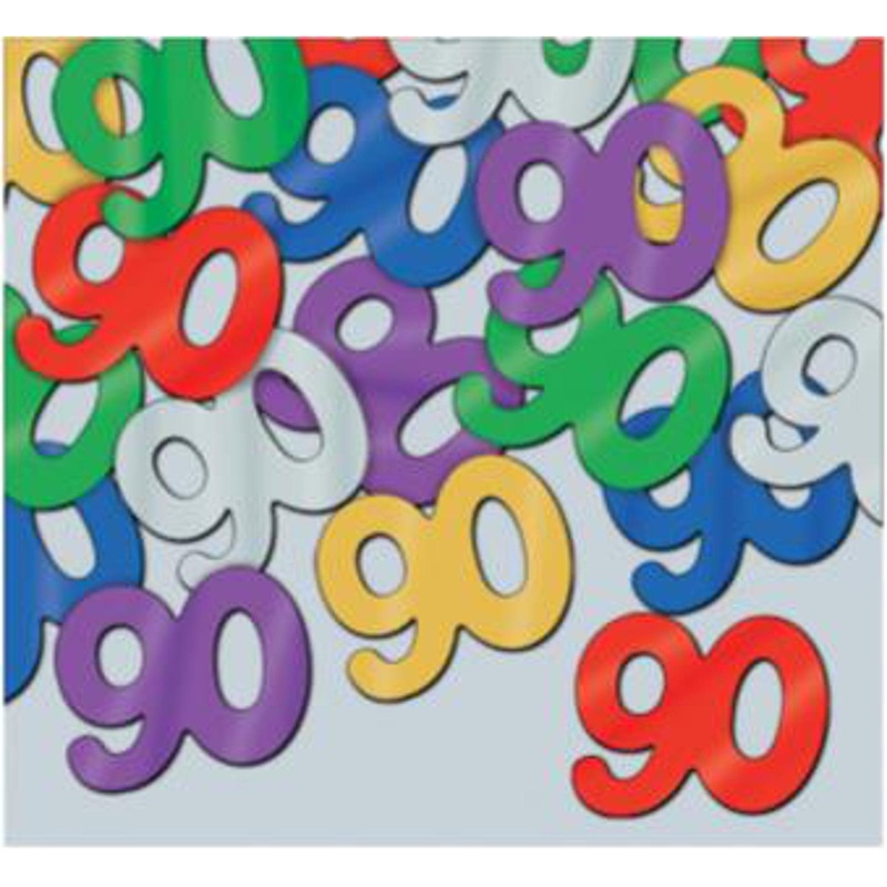 Celebrating Nine Decades: Fanci-Fetti 90 Year Confetti (1.5oz/Pk)