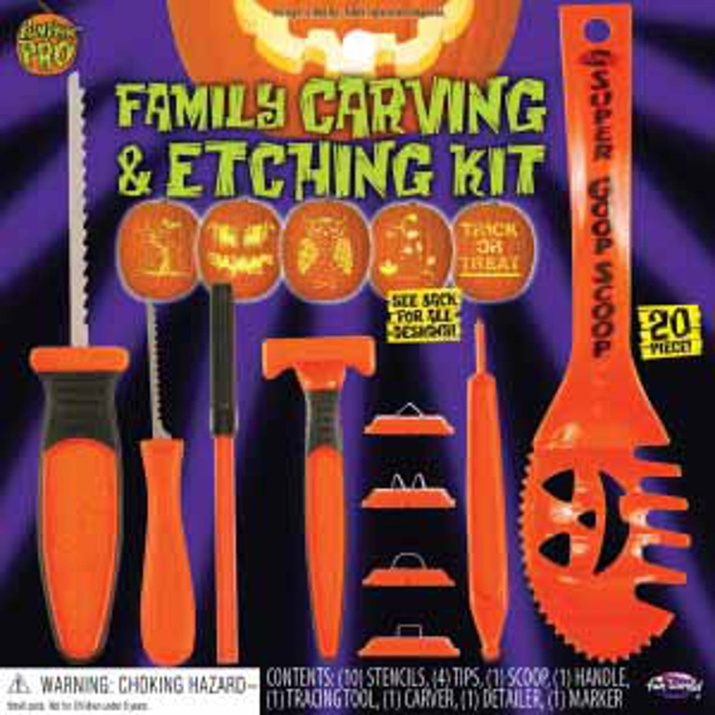 "Personalize With The Family Carve Etching Kit (20 Pcs)"
