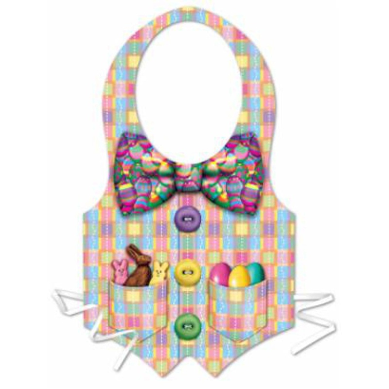 Plastic Easter Vest (3/Pk)