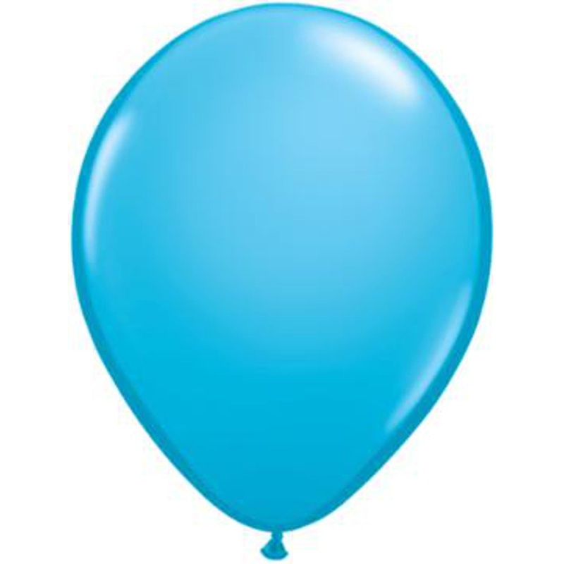 Qualatex 16" Robin's Egg Blue Latex Balloons (50/Pk)