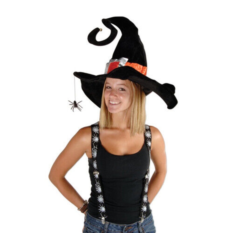 Spider Web Suspenders - Unique Costume Accessory