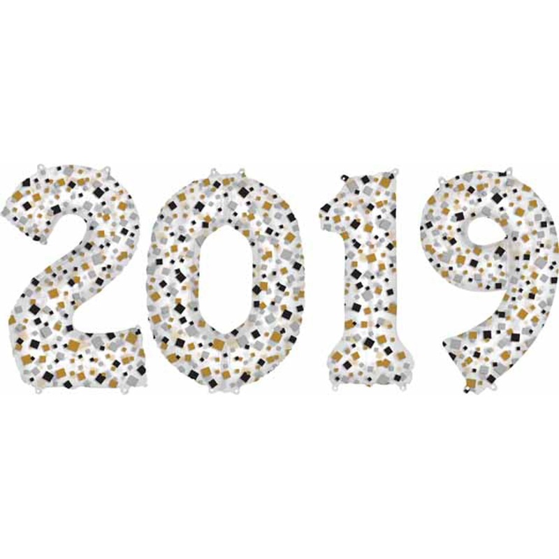 Streamline Your Life with the 2019 Clear Number Bunch (1/Pk)