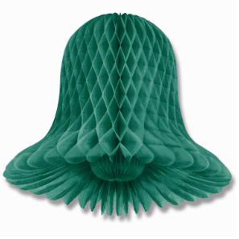11" Westminster Bell In Hunter Green - 10/Pack