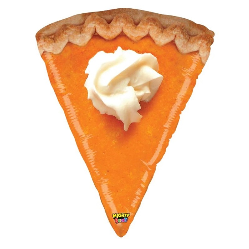 34 Pumpkin Pie Slice Balloon (3/Pk)