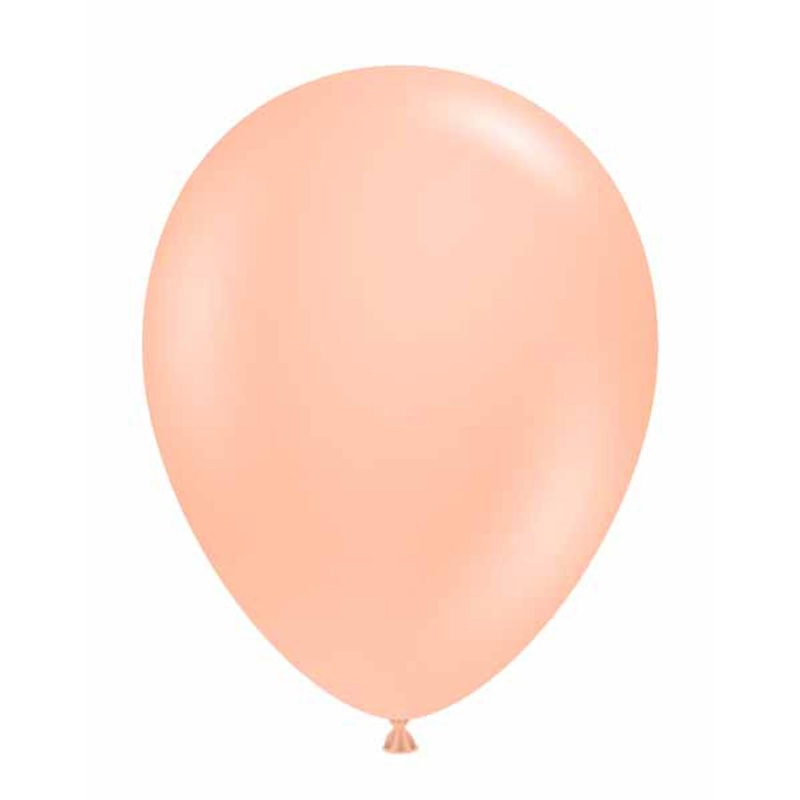 Tuftex 11" Cheeky Pastel Orange Balloons (100/Pk)