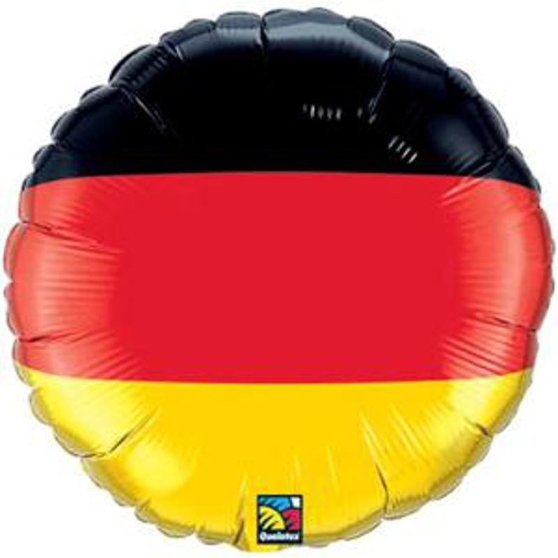 "German Flag 18" Flat - Show Your Patriotism!"