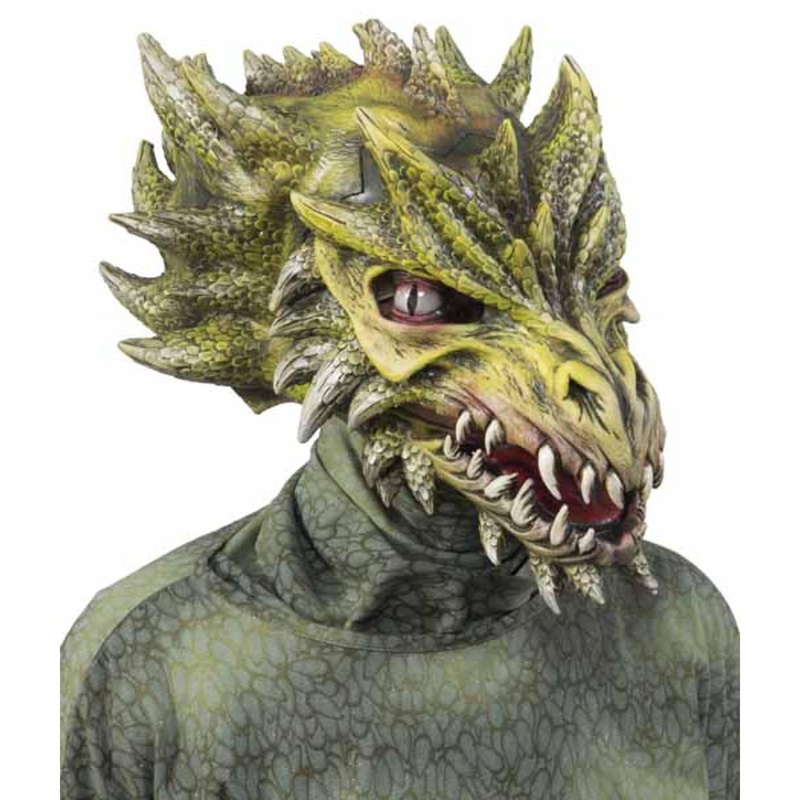 Draco Green Dragon Mask