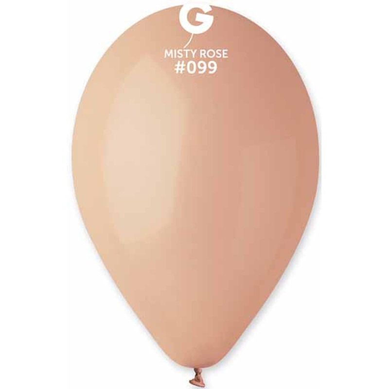 Gemar Misty Rose Balloons - 50 Pack, 12 Inches