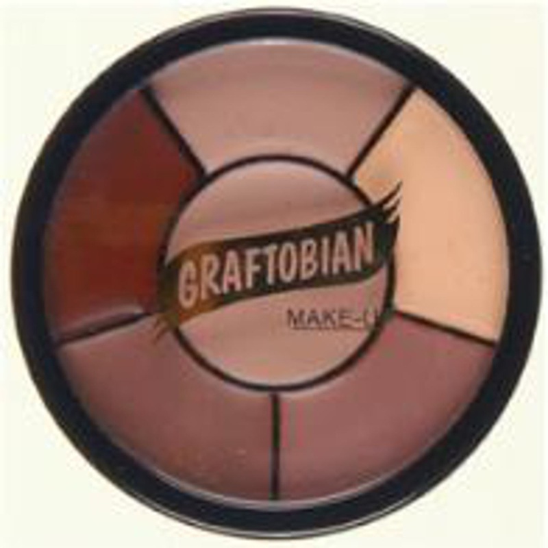 "Old Age Make-Up Wheel" By Graftobian.