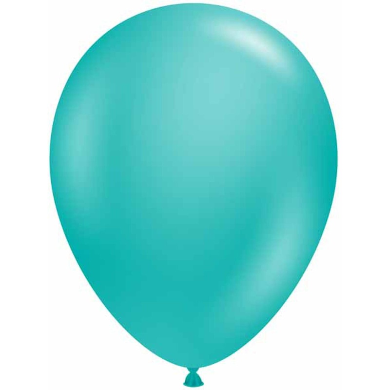 Tuftex 17" Teal Balloons (50/Pk)