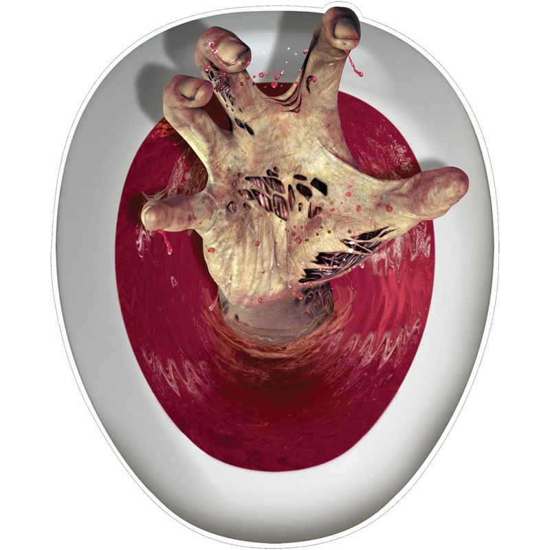 Creepy Hand Toilet Topper: Halloween Horror