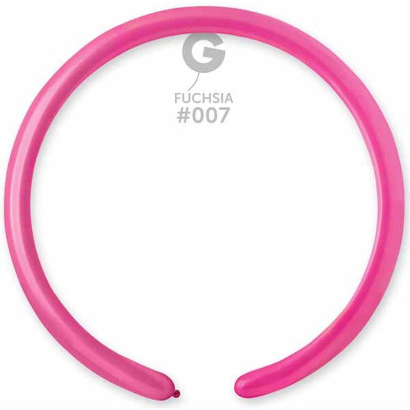 Gemar Fuchsia Latex Balloons (50/Bag) #007