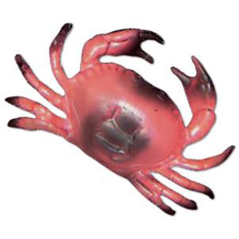 Plastic Crab 8"