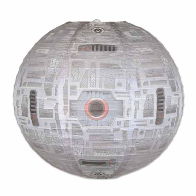 "Space Station Paper Lantern - Perfect For Space-Themed Parties And Bedrooms"