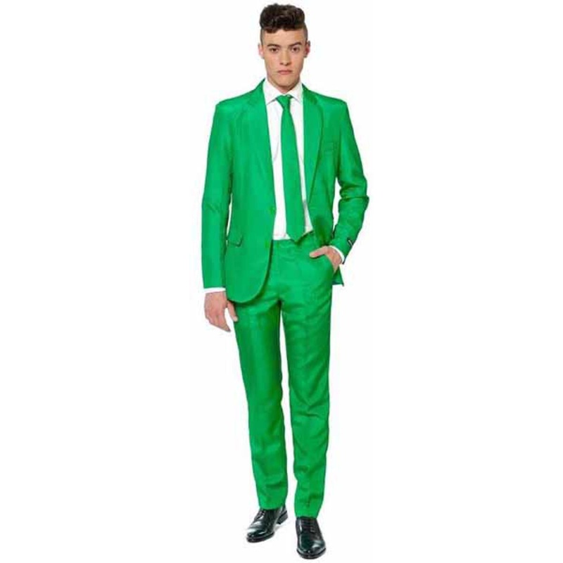 Suitmeister Large Solid Green Suit