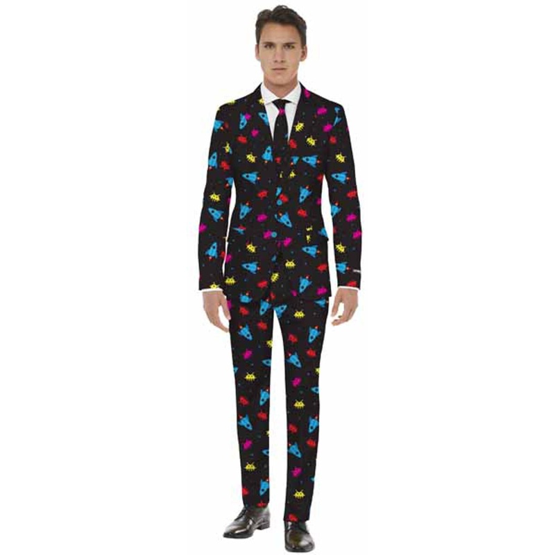 Suitmeister Men's Party Suit - Videogame Multicolor Outfit