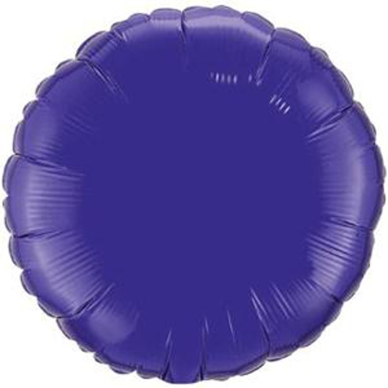18" Purple Mylar Balloon.