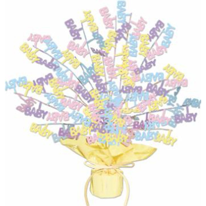 "Adorable Baby Carriage Centerpiece For Baby Showers - 15""