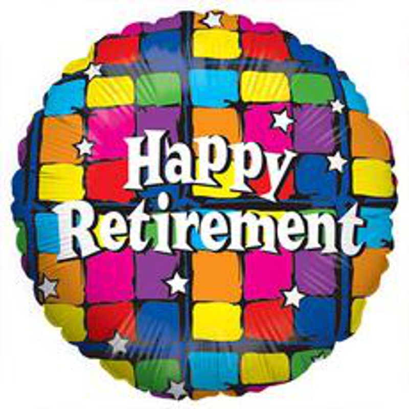 "Happy Retirement 18" Foil Balloon"