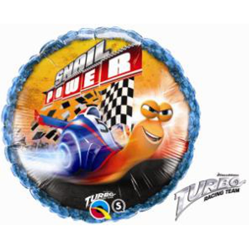 Turbo Snail Power Foil Balloon (5/Pk)