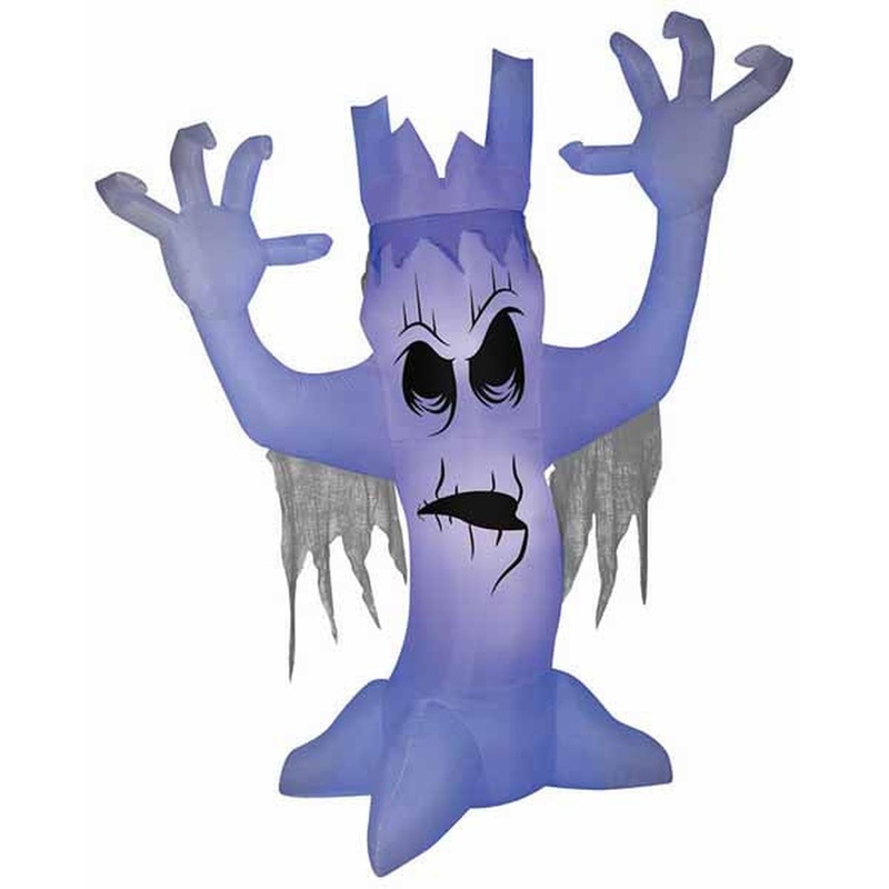 12 Ft Short Circuit Scary Tree-Airblown For A Frightful Halloween