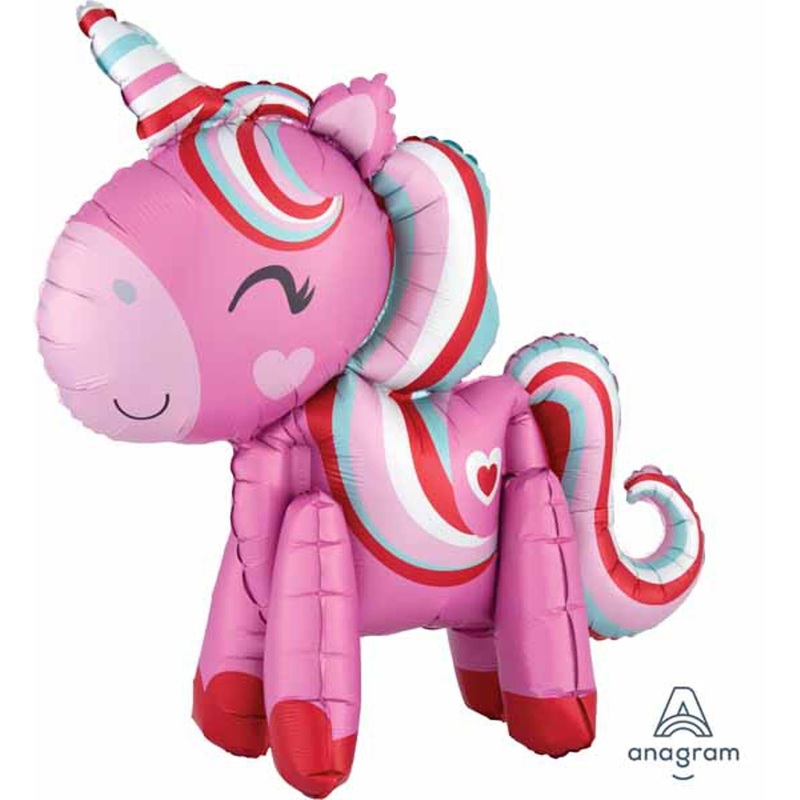 22 Inch Standing Unicorn Foil Balloon