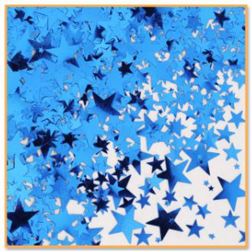 Blue Star Confetti 1/2Oz
