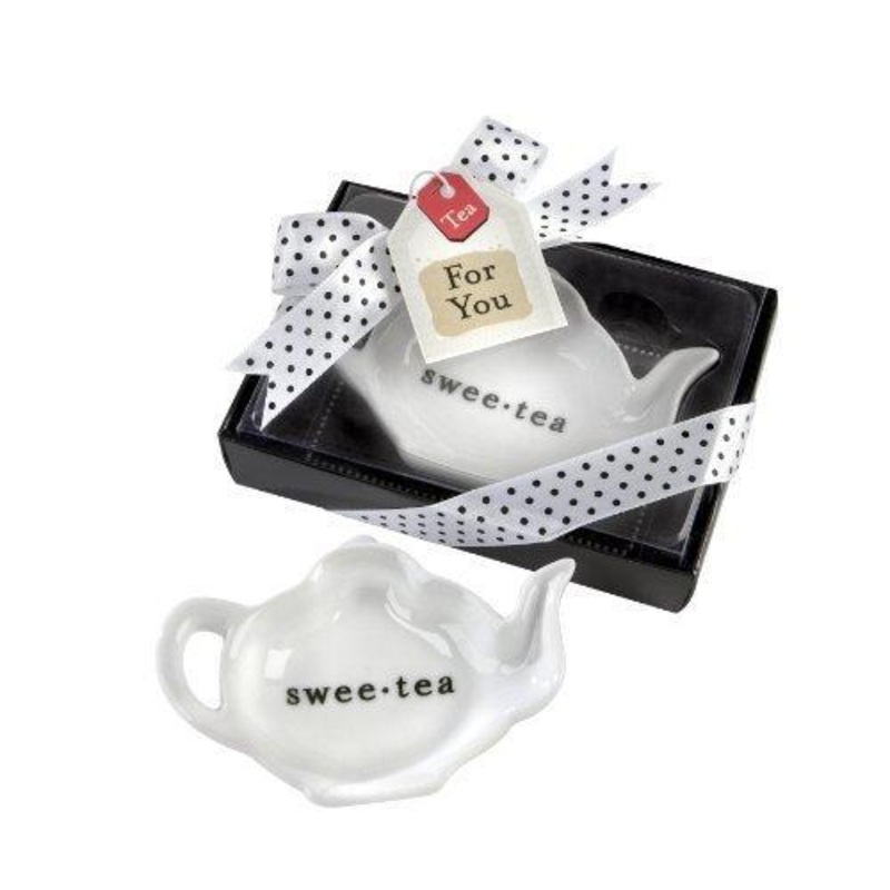 Ceramic Tea Bag Caddy Party Favor