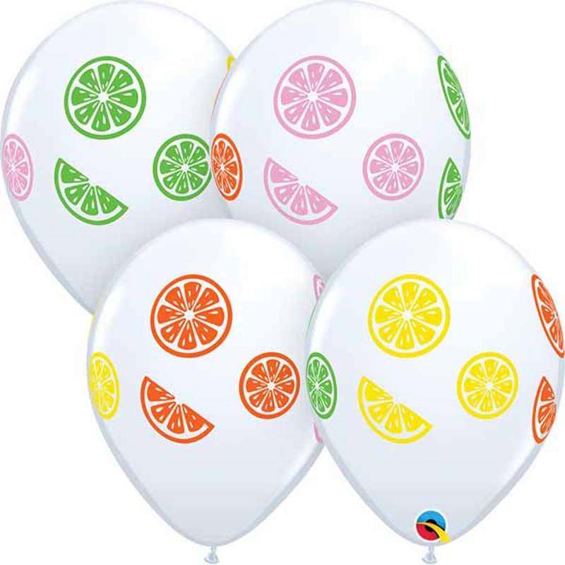Colourful Fruit Plastic Bags (11", Pack Of 50)