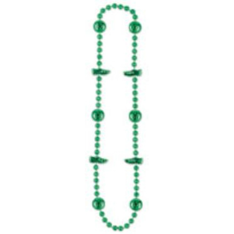 36" Green Soccer Beads - Enhance Your Game!
