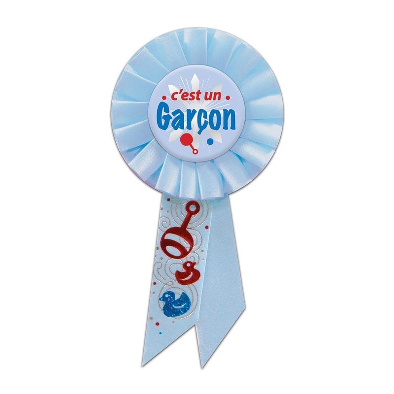 C'Est Un Garcon Deluxe Rosette - Luxurious Accessory