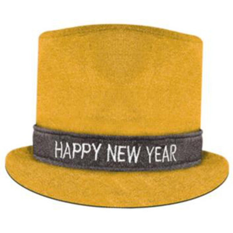 Glitz N Sparkle New Year Top Hats - Add Sparkle To Your Style! (3/Pk)