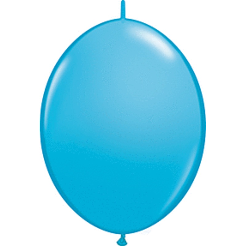 Qualatex QuickLink Robin's Egg Blue 12" Latex Balloons (50/Pk)