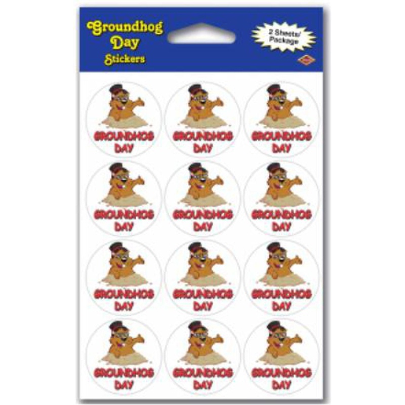 Groundhog Day Stickers