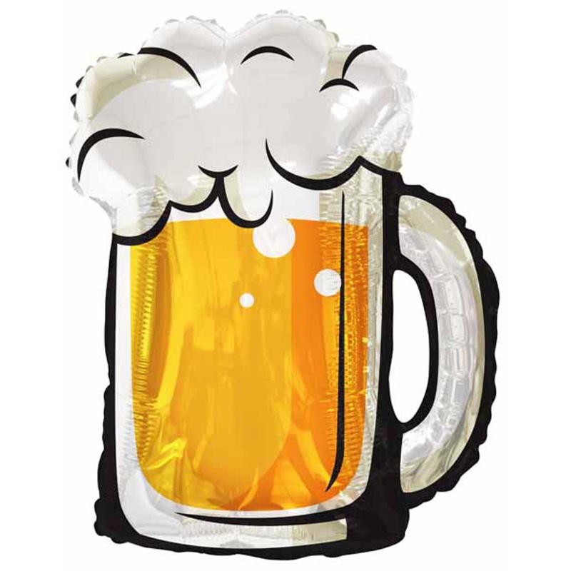 36" Beer Glass Foil Balloon