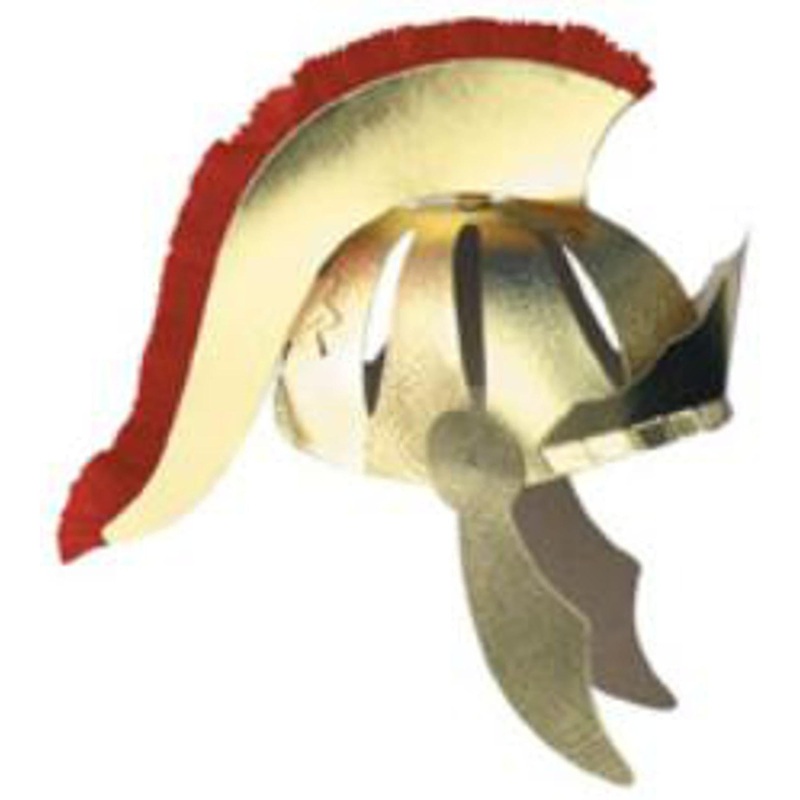 Authentic Roman Helmet - Perfect For Costume Parties And Reenactments
