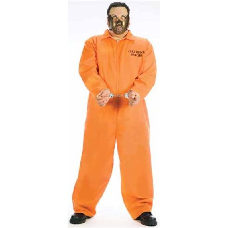Cell Block Psycho Plus Size Costume (1/Pk)