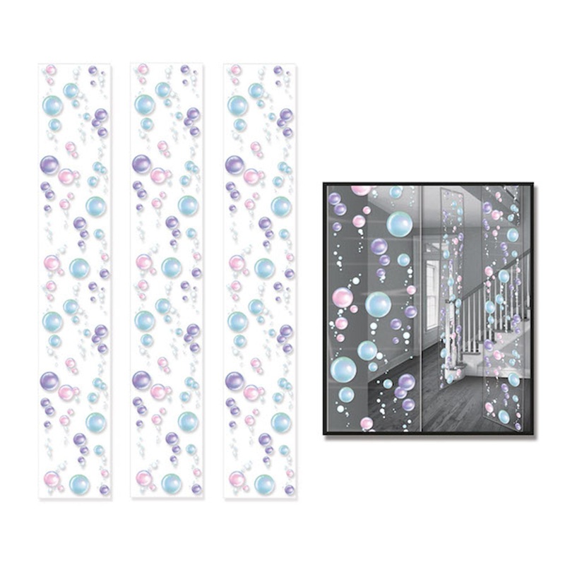 Colorful Bubble Party Panels 3/Pkg