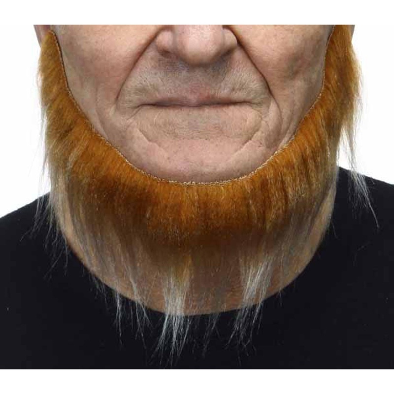 Curtain Beard - Red And White