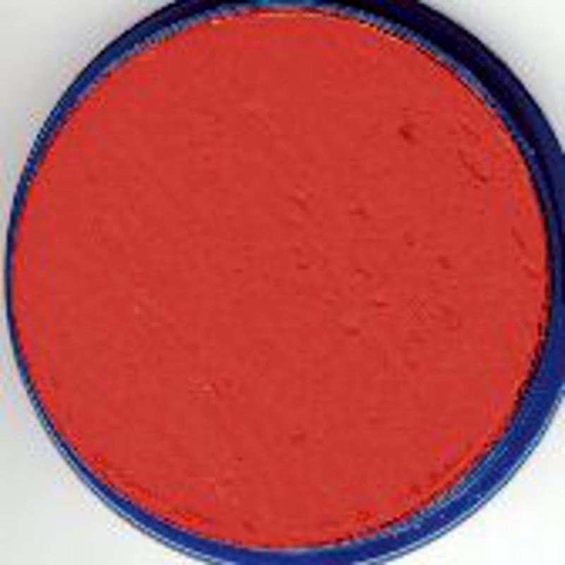 Snazaroo Red Face Paint Cake - 18Ml #055 Clampak