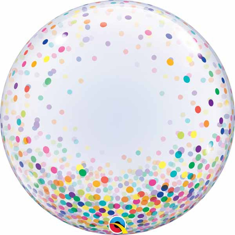 Confetti Dots 24" Deco Bubble