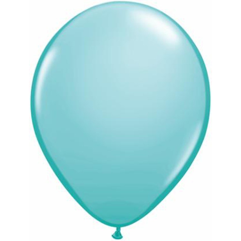 Qualatex 5" Caribbean Blue Latex Balloons (100/Pk)