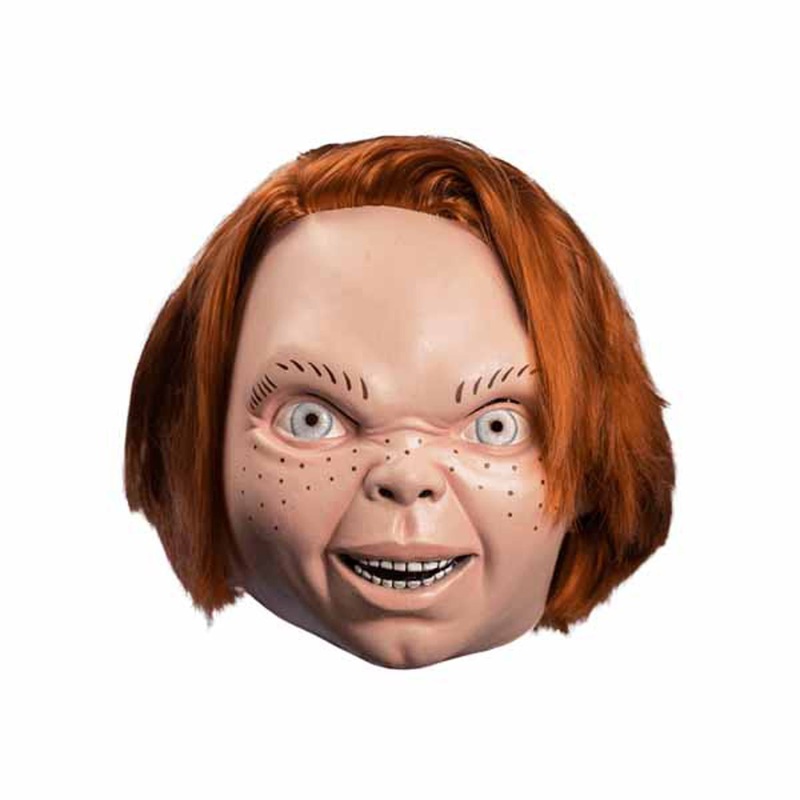 Scary Scarred Chucky Mask