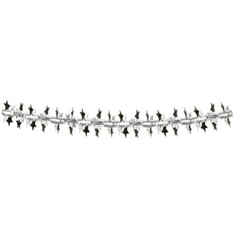 "Shimmering Star Garland/Column - 12"X9', Pack Of 1"