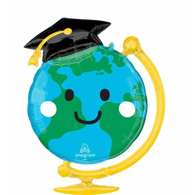 29" Balloon Graduation Fun Globe Celebration (3/Pk)