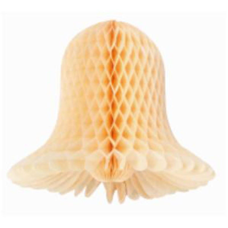 9" Apricot Westminster Bells - Set Of 2