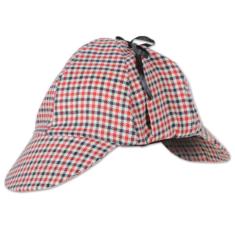 Deerstalker Hat: Classic Outdoor Style In One Size (1/Bg)
