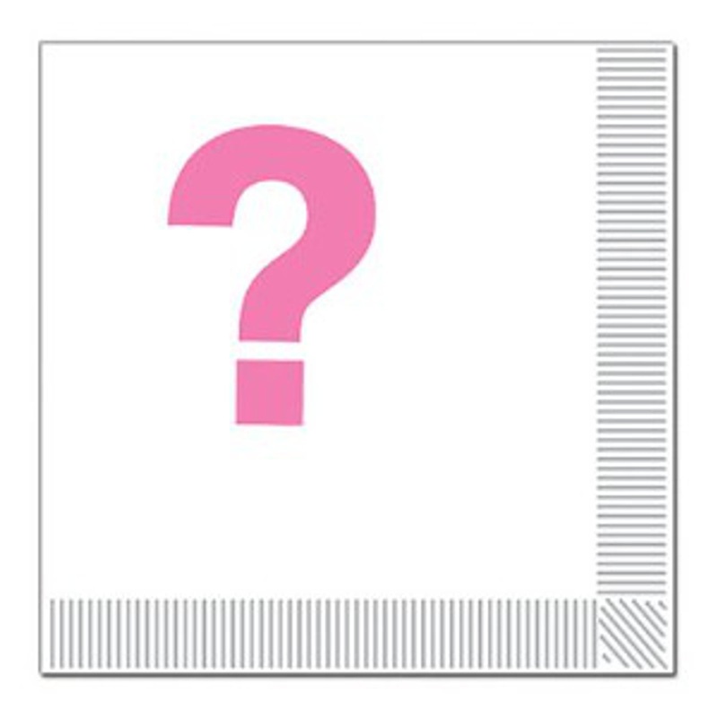 Team Pink Napkins 2-Ply - 16/PK